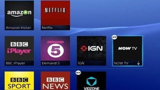Now TV has arrived on PS4