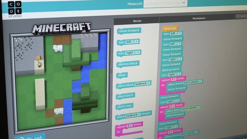 Microsoft enseña a programar con Minecraft | Eurogamer.es