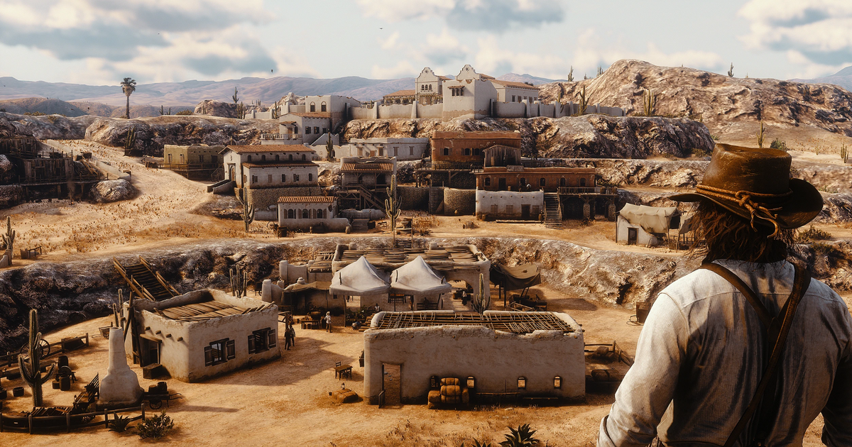 Odwiedź Meksyk w Red Dead Redemption 2. Fani rekonstruują niedostępną część mapy