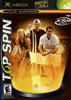 Top Spin boxart