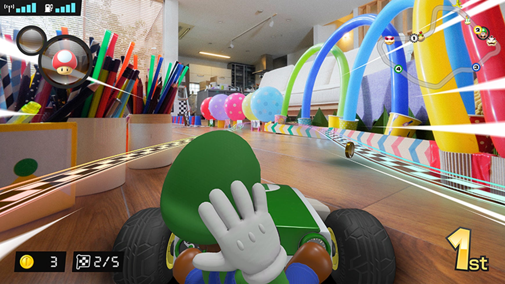 Mario kart deals home live circuit