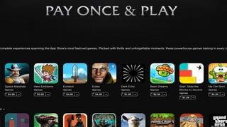 Nueva categoría en la App Store: Pay Once and play