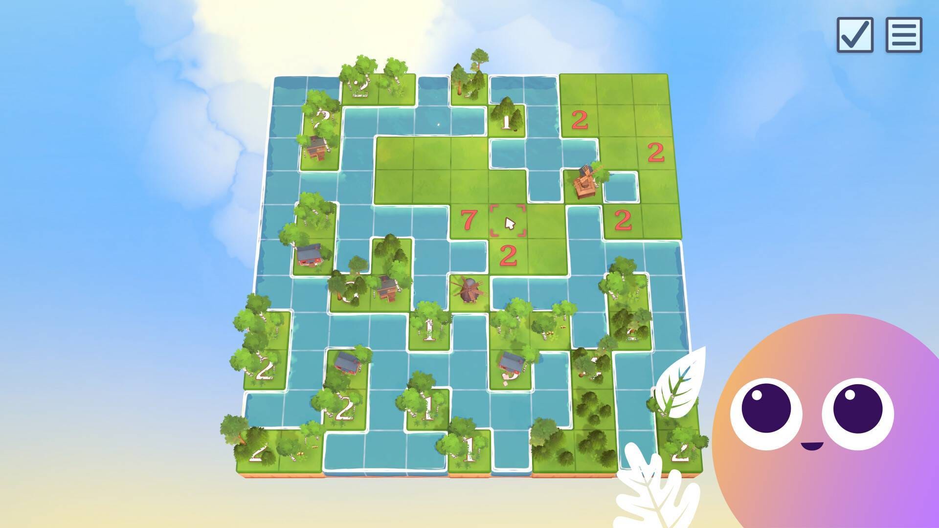 Create gorgeous miniature Japanese landscapes in soothing Sudoku-like puzzle Nurikabe World, playable at October's Steam Next Fest