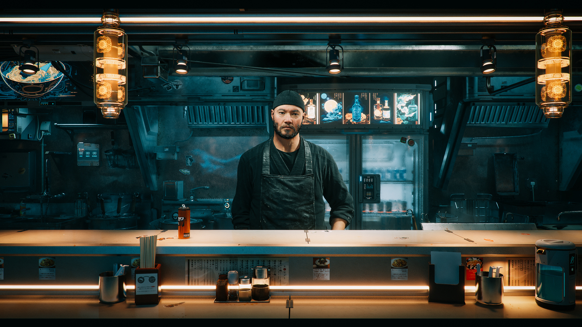 Preparing to have a conversation with an AI-generated chef in Nvidia&rsquo;s Ace tech demo