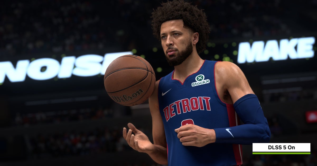 Nvidia DLSS 5 releases this week with NBA 2K27, so the AI yassification filter's busy beautifying basketballers early doors