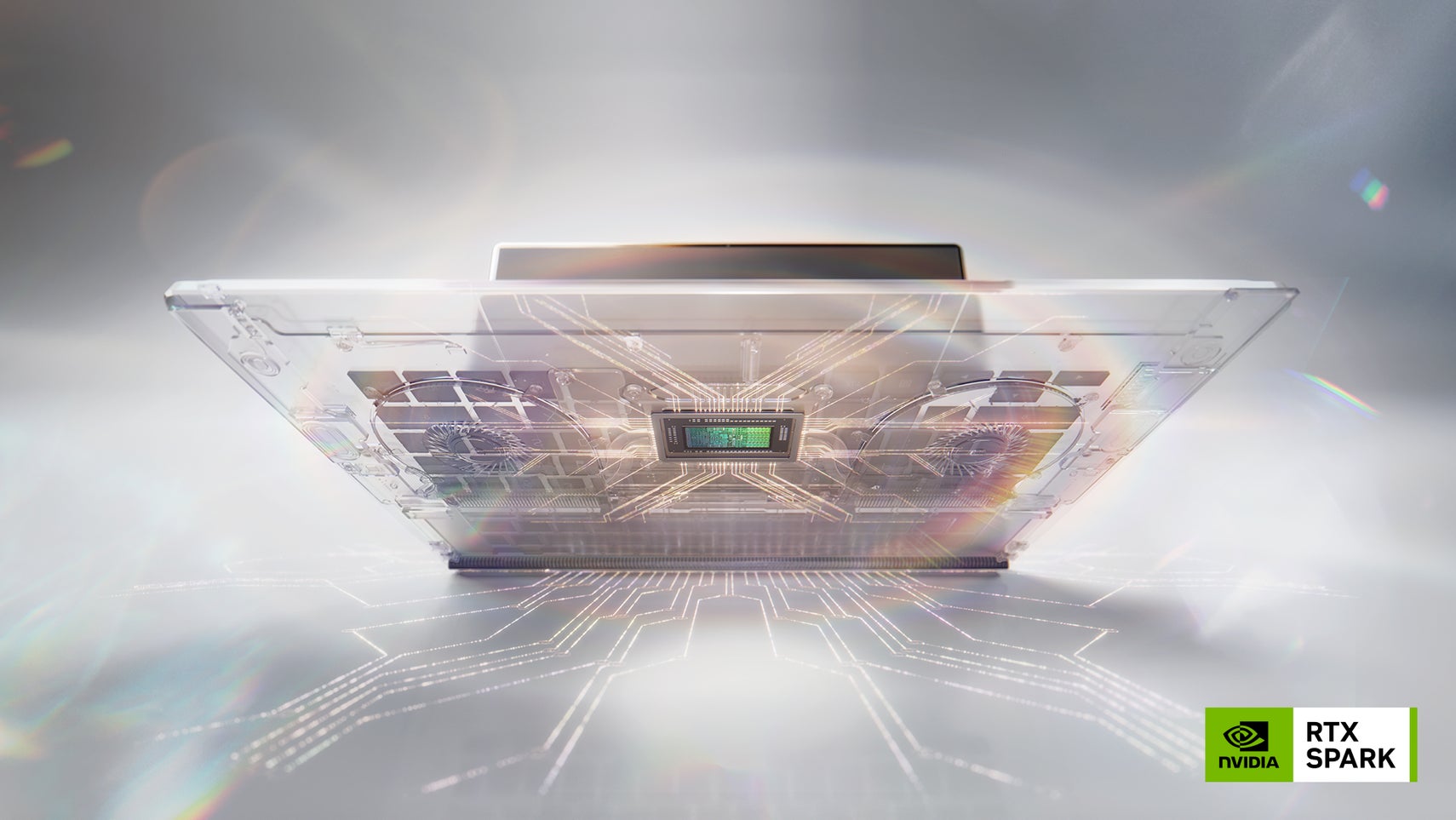 Nvidia RTX Spark chip image from official Nvidia announcement blog.