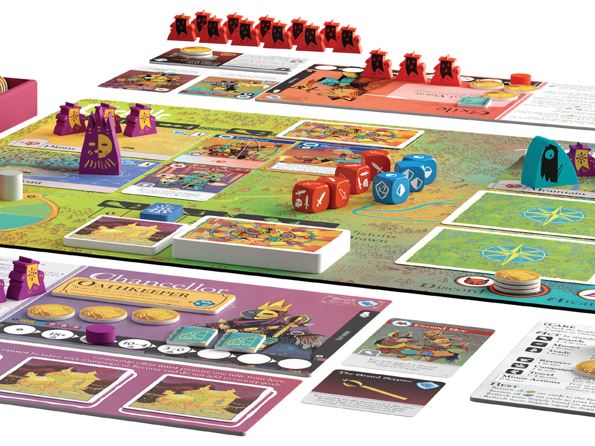 Jeu de société Oath: Chronicles of Empire and Exile Jeu de société Oath: Chronicles of Empire and Exile