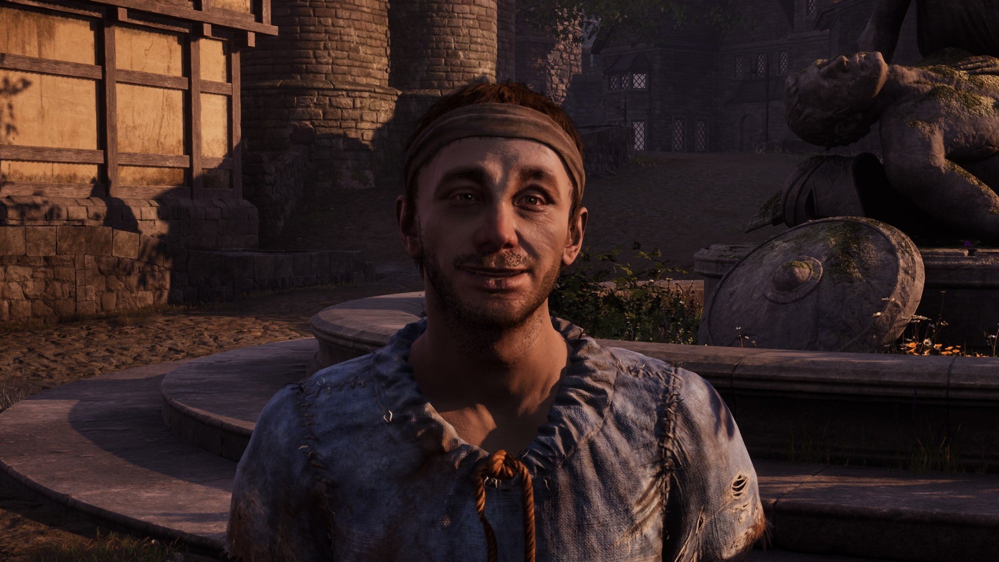 A mooching man in Oblivion Remastered. - 1