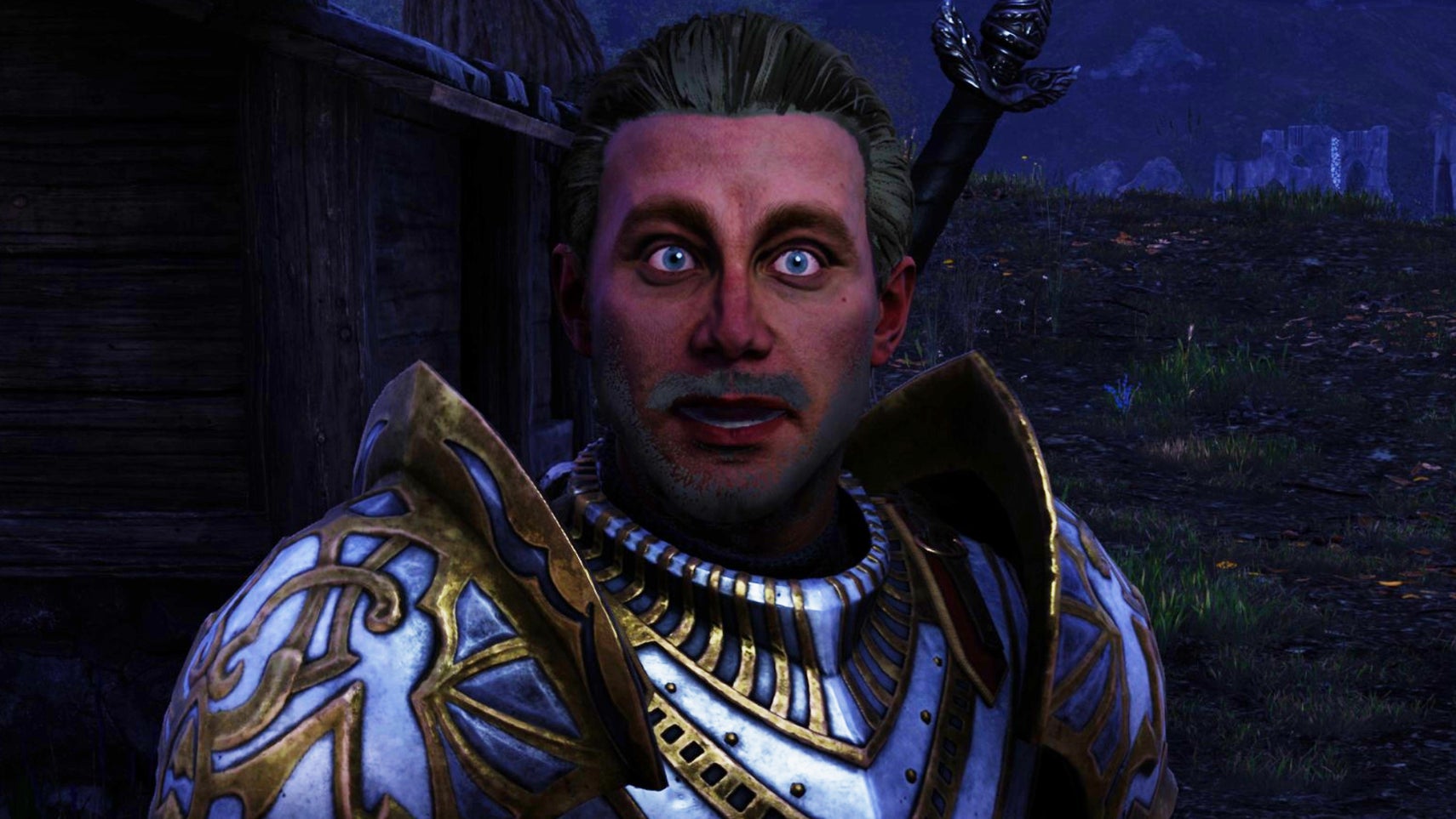 Hironymus Lex looking shocked in The Elder Scrolls IV: Oblivion Remastered. - 1
