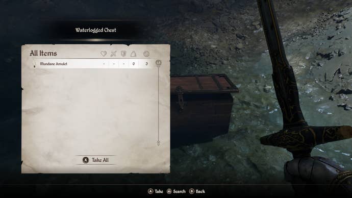 The chest containing the mundane amulet during the A Brotherhood Betrayed quest in Oblivion Remastered.