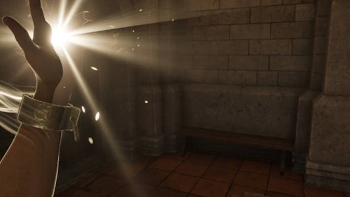Remastered oblivion by throwing a spell