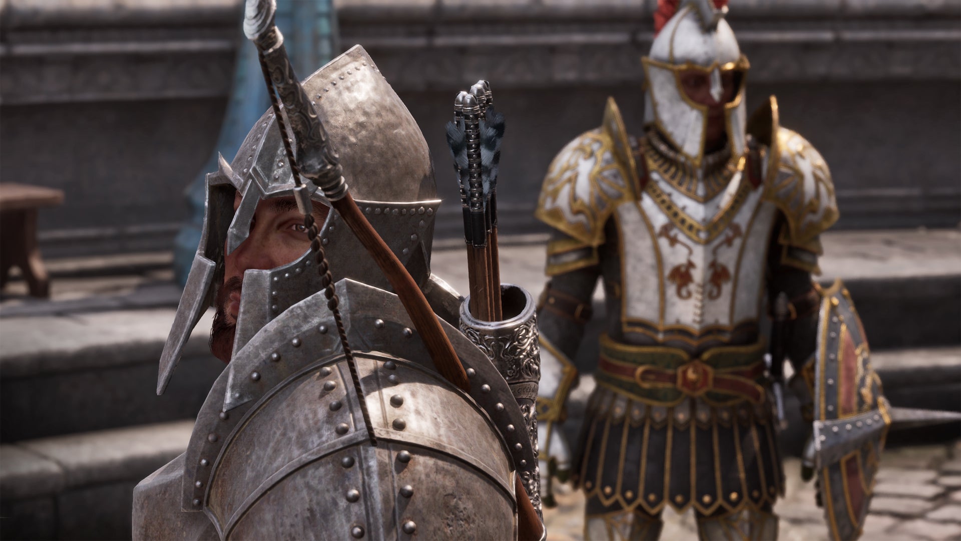 Two prison guards in Oblivion Remastered. - 1