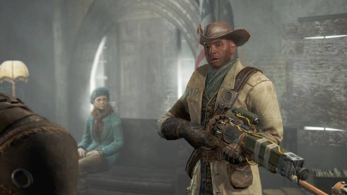 Preston Garvey successful Fallout 4.