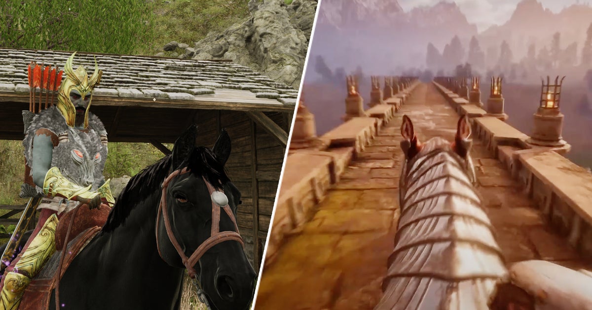 Oblivion Remastered's trailer teases first-person horse riding that isn't in the final game, but good news: there's already a mod for it