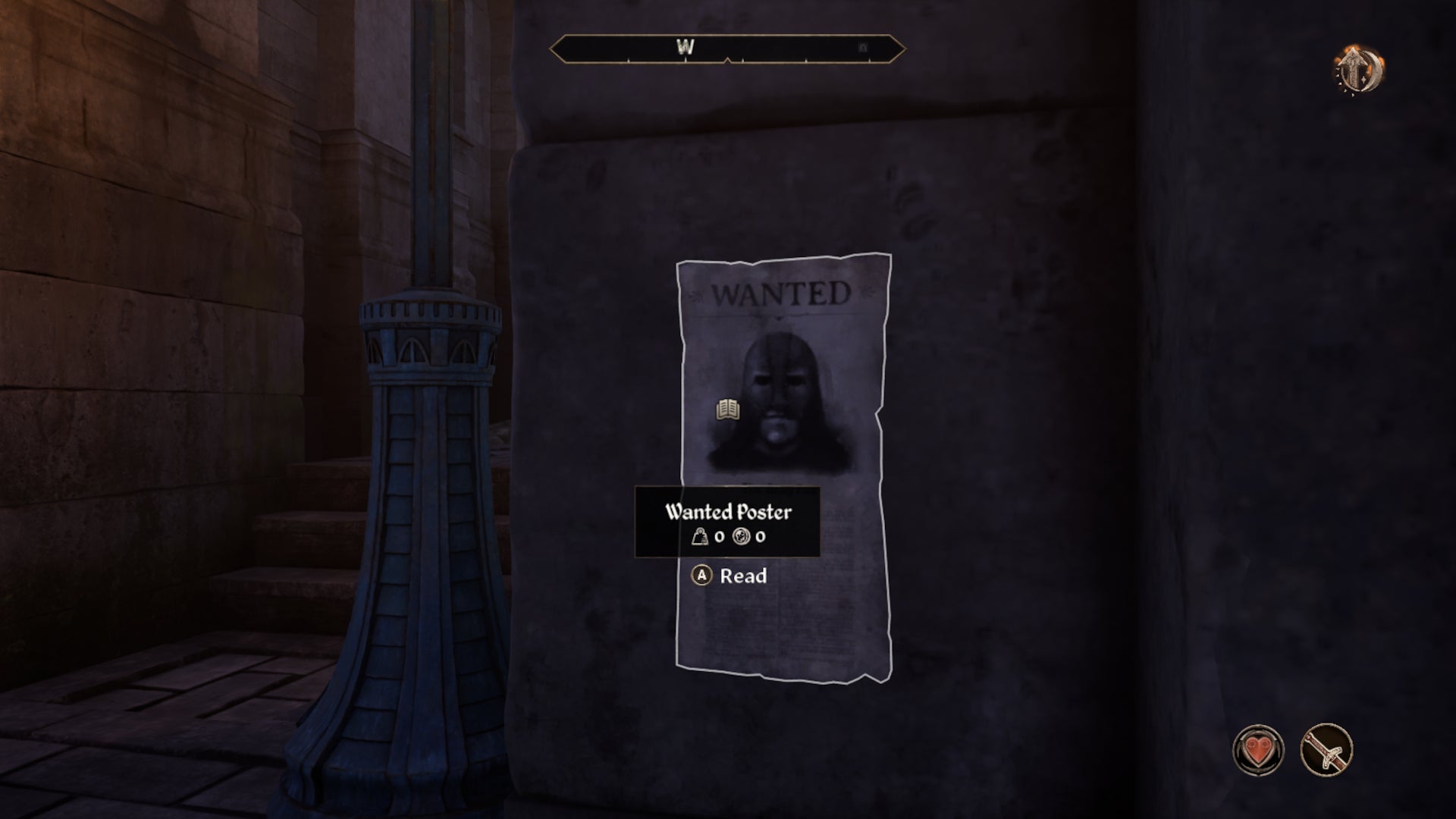 The Gray Fox's wanted poster in the Imperial City in Oblivion Remastered. - 3