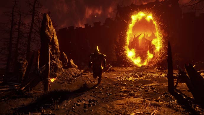 Modified Terminator in Oblivion Remastered.