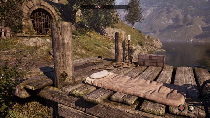 The initial camp is opened in Oblivion Remastered.