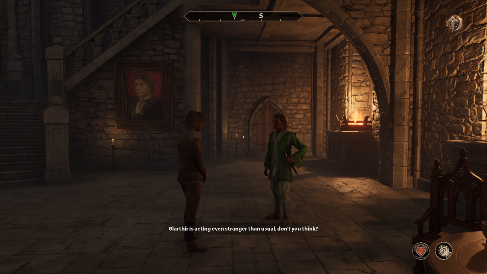 The player tailing Toutius during the Paranoia quest in Oblivion Remastered. - 5