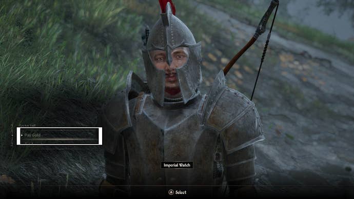 oblivion remastered pay bounty fine with guard