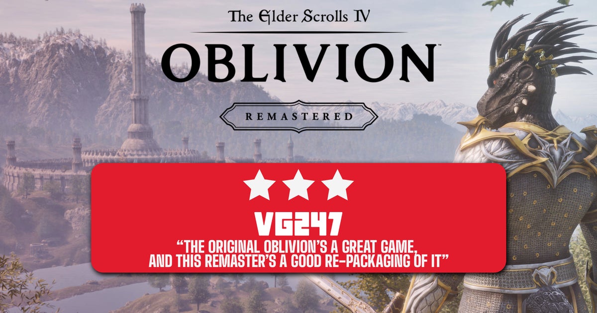 The Elder Scrolls 4: Oblivion Remastered review - An ultra-faithful remaster I wish had gone full remake
