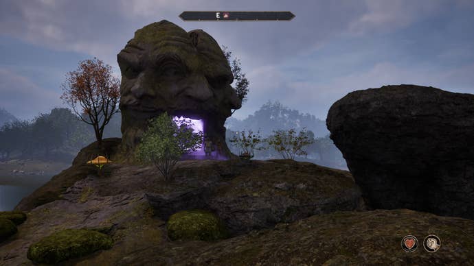 The Strange Door in the Niben Bay leading to the Shivering Isles in Oblivion Remastered.