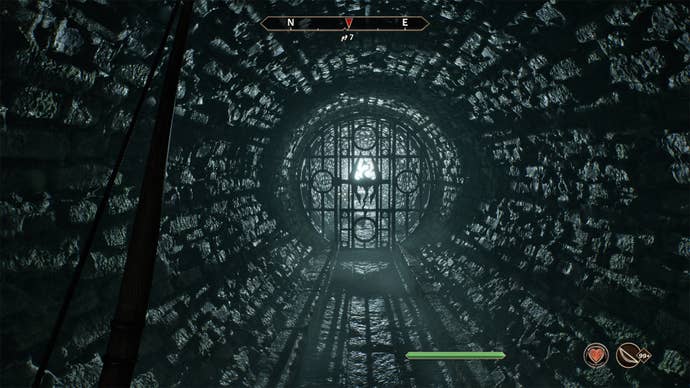 La puerta para salir del tutorial en Oblivion remasterizó.