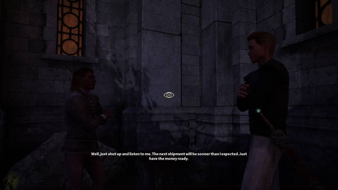 Thoronir meeting Agarmir during the Unfriendly Competition quest in Oblivion Remastered.