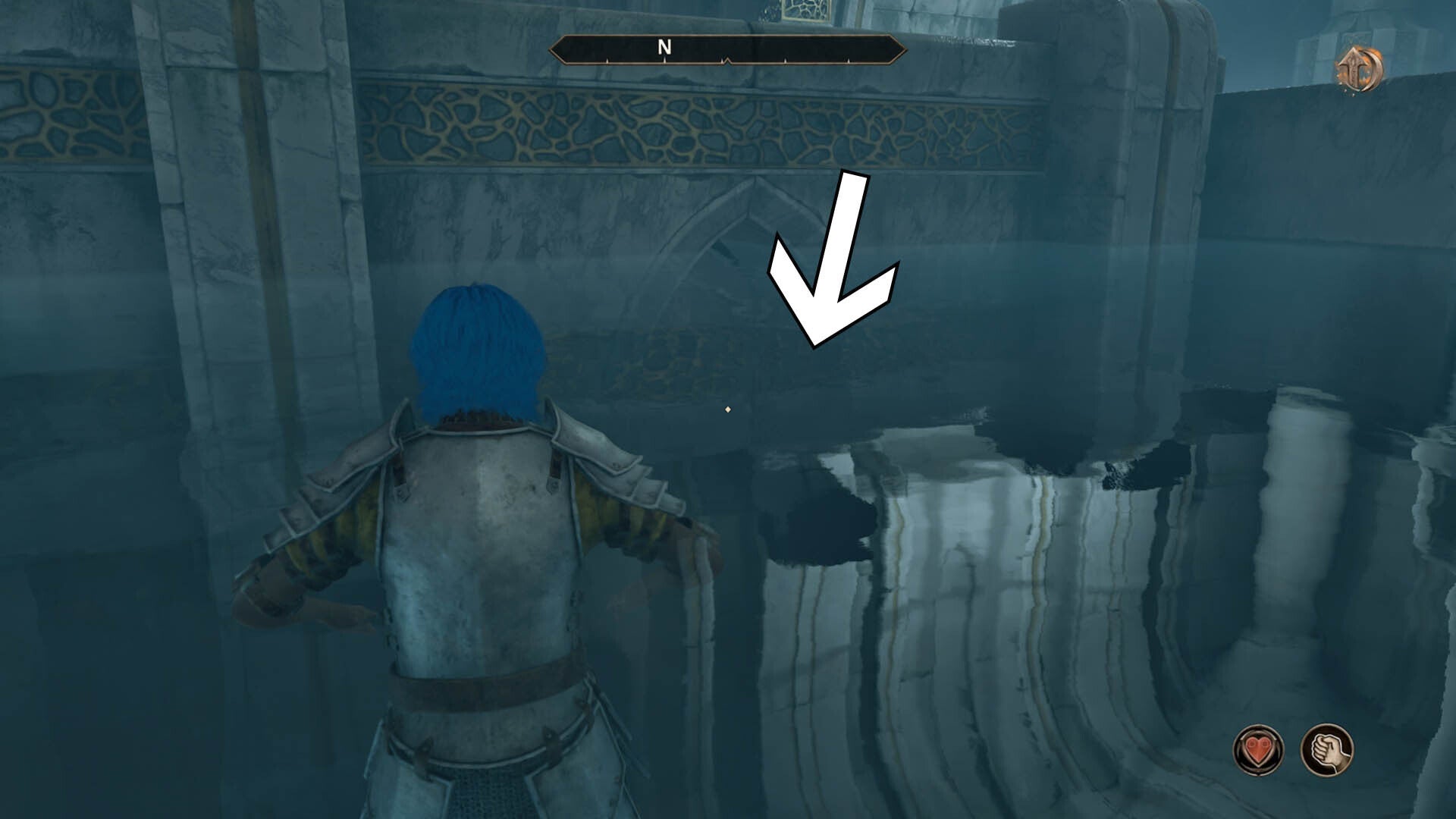 oblivion remastered vilverin canosel path through water area