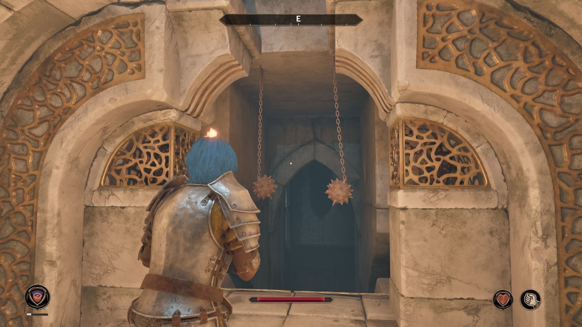 oblivion remastered vilverin dungeon area one spiked balls