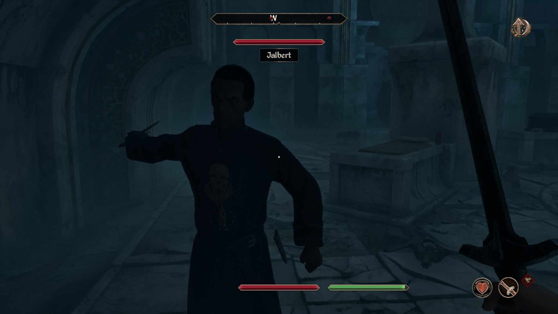 The Necromancer Jalbert inside Vilverin in Oblivion Remastered. - 12