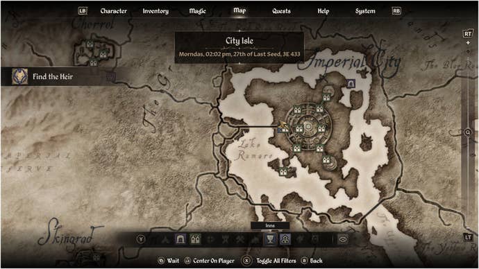 oblivion remastered world map