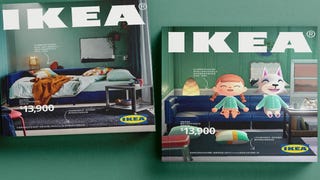 Postacie z Animal Crossing w katalogu IKEA