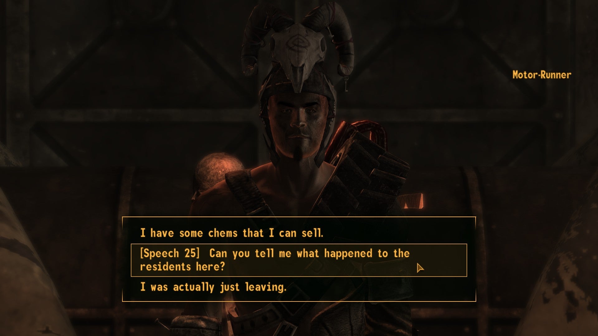 Motor-Runner in Fallout: New Vegas.