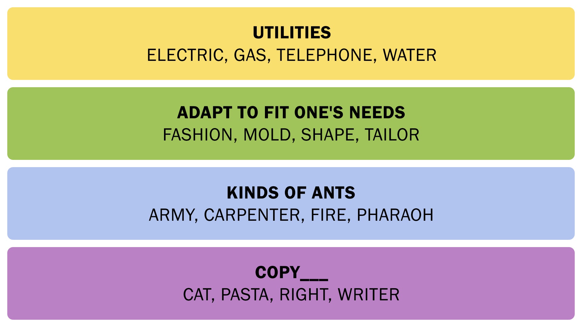 The Connections answers on October 22, 2025. - 3