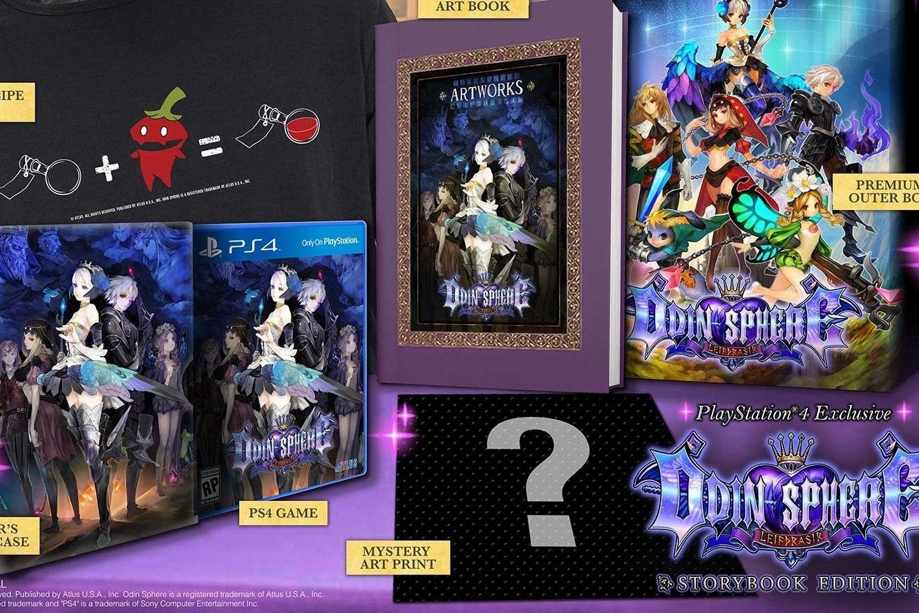 Odin Sphere: Leifdrasir naar Westen met Storybook Edition