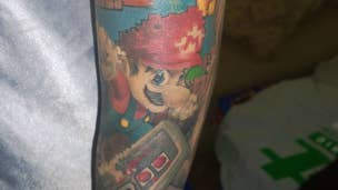 In a world filled with horrible gaming tattoos, this isn't one of them
