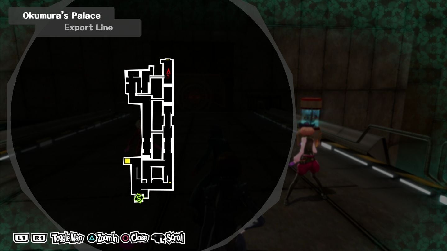 Persona 5: Okumura Palace dungeon - Barracks, Production Persona 5: Okumura Palace dungeon - Barracks, Production