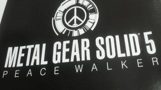 Old Peace Walker logo shows it was originally Metal Gear Solid 5