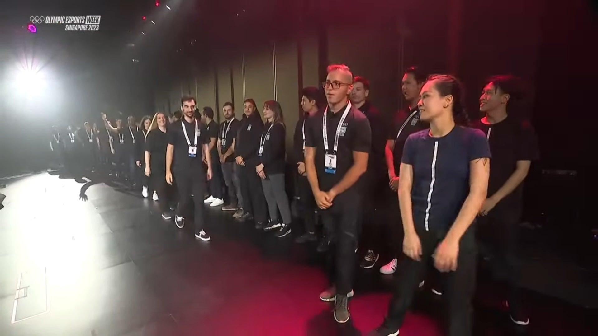 Olympic Esports opening ceremony players - 3