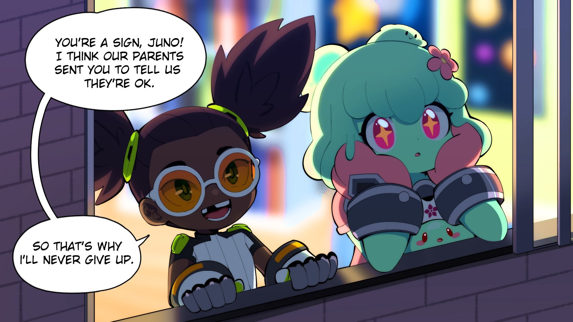 Omega Strikers comic published on the official Twitter - 4