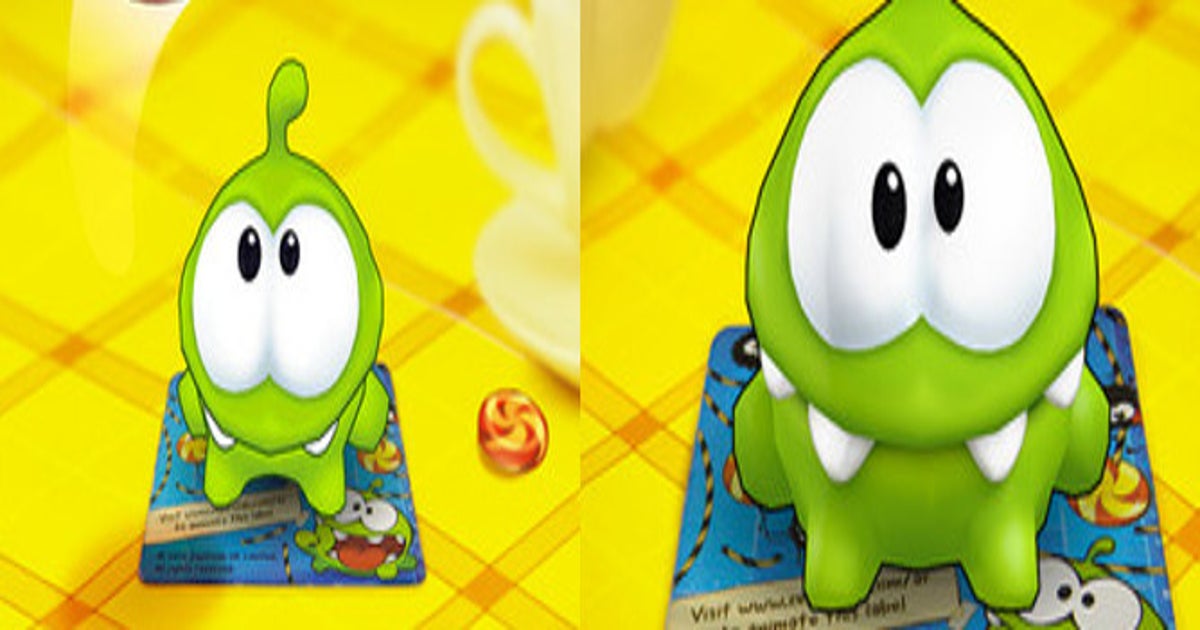 Cut the Rope goes 3D in new AR game On Nom: Candy Flick