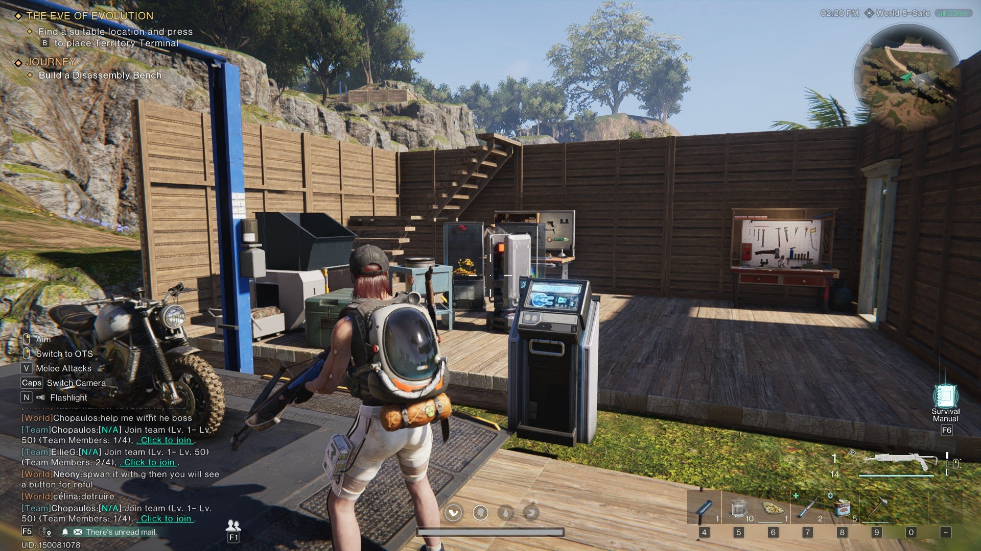 The player's base in Once Human. - 4