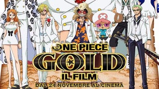 One Piece Gold - il film, vediamo la clip "La Ciurma di Cappello di Paglia approda a Gran Tesoro"