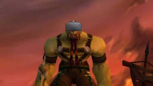 World of Warcraft orc with Vr headset