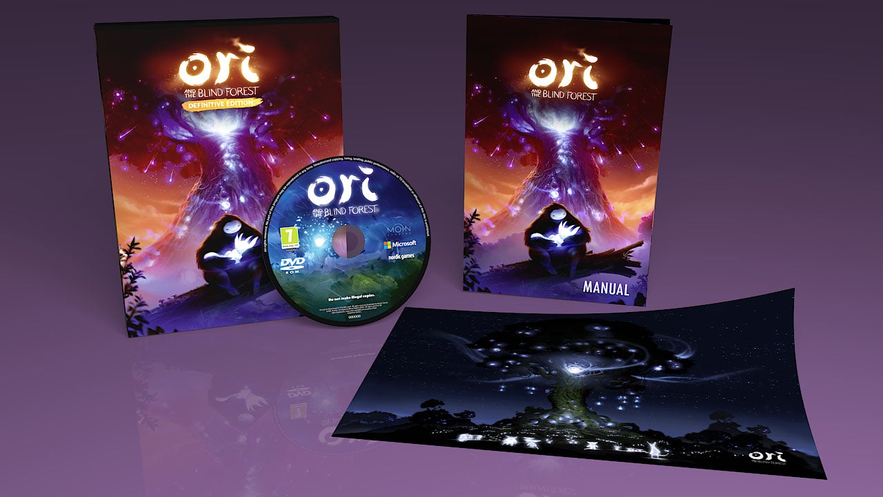 Ori and the Blind Forest com edição física para PC e Xbox One