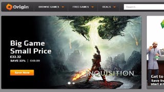 Origin sale offers big discounts on Dragon Age, FIFA 15 and more