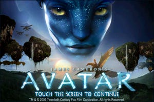 Caixa de jogo de James Cameron's Avatar