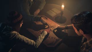 Ouija board escapades in Until Dawn