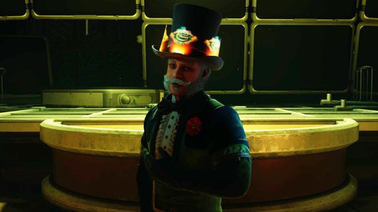 Minister Milverstreet in The Outer Worlds 2.