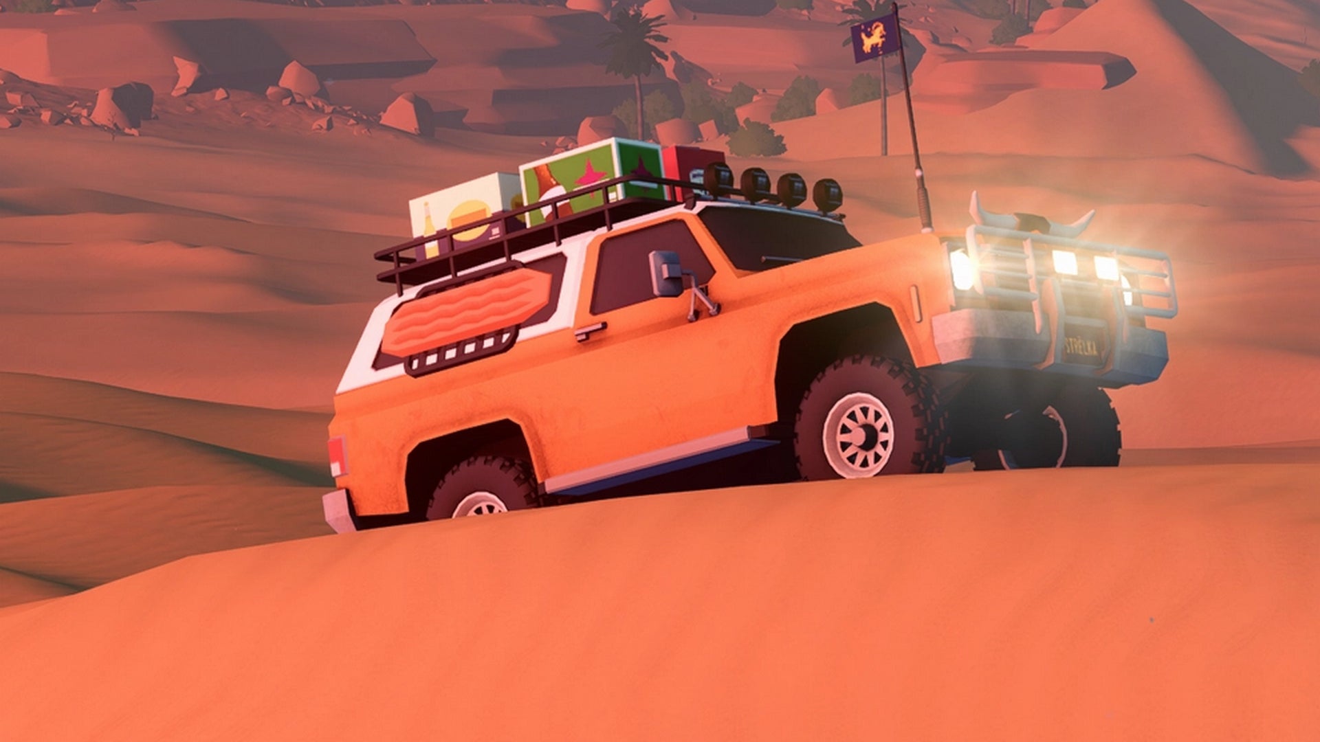 over the hill: Das gemütliche Offroad-Abenteuer der art-of-rally-Macher hat einen Release-Termin